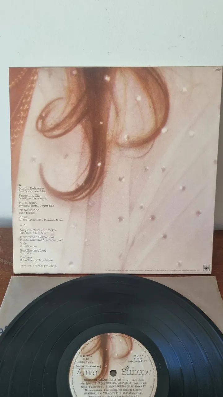 Disco Vinil (LP) Simone 1981 AMAR - Foto 4