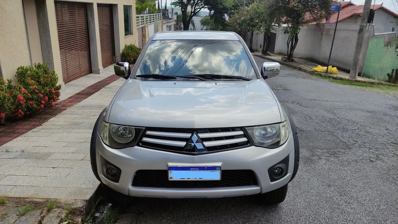 TRITON 3.2 DIESEL,4X4,COURO,SEGUNDO DONOFINA! ESTUDO TROCAS - Foto 3