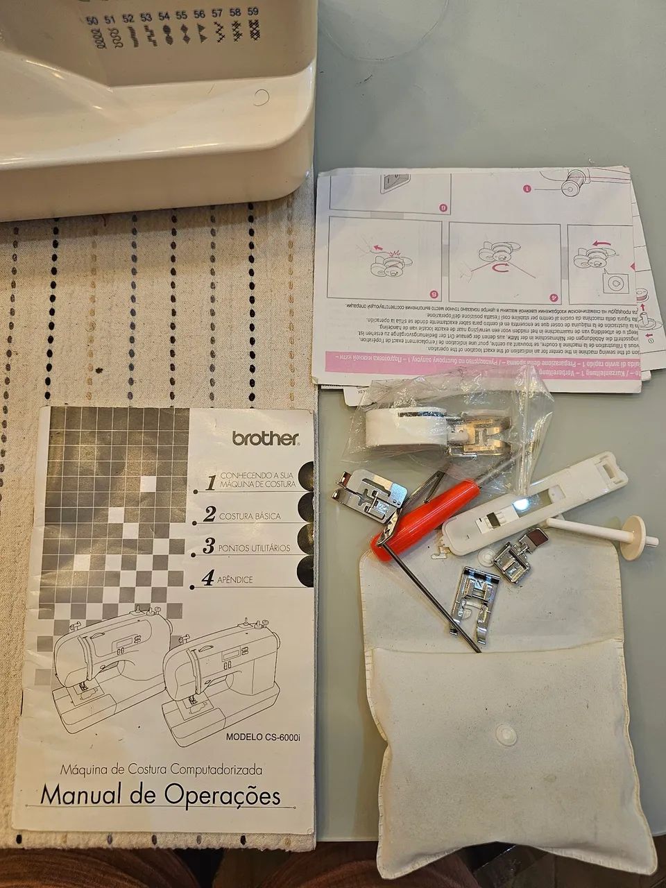 Máquina de Costura Brother CS6000i - Foto 2