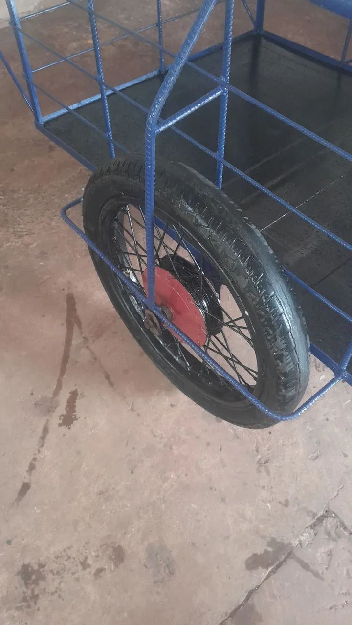 Carrinho de reciclagem carretinha  - Foto 2