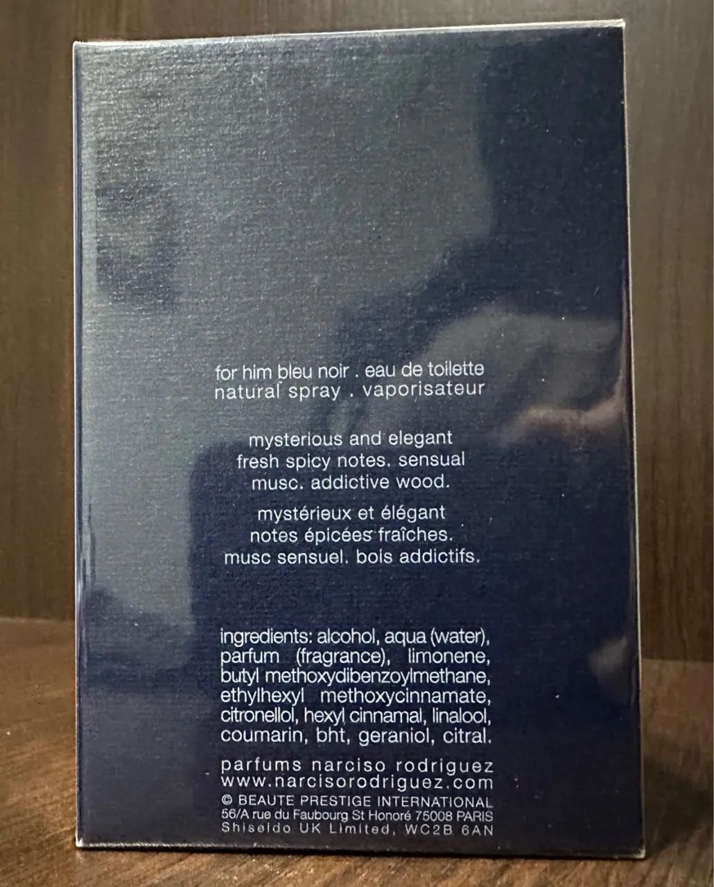 Bleu Noir EDT - Narciso Rodriguez - 100ml - Foto 2