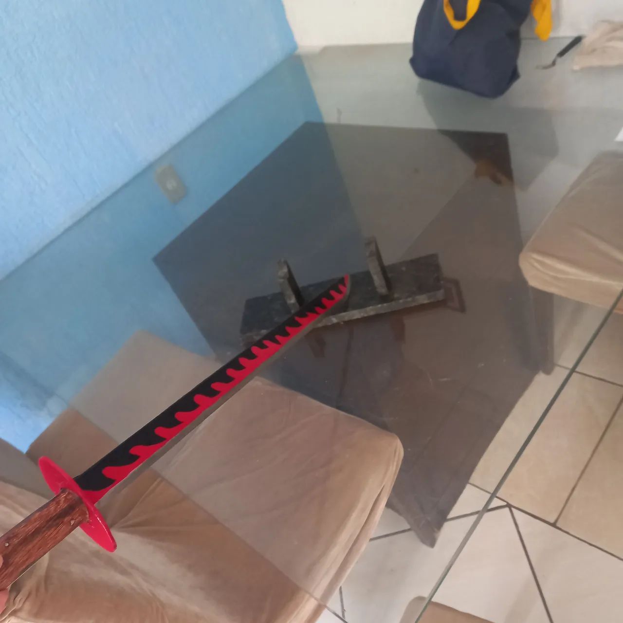 Katana Decorativa - Lâmina em Aço Carbono - Foto 5