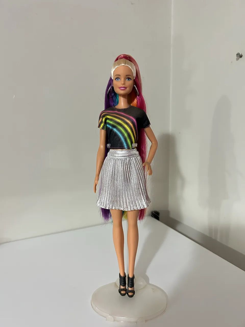 Barbie Penteados de Arco Íris 