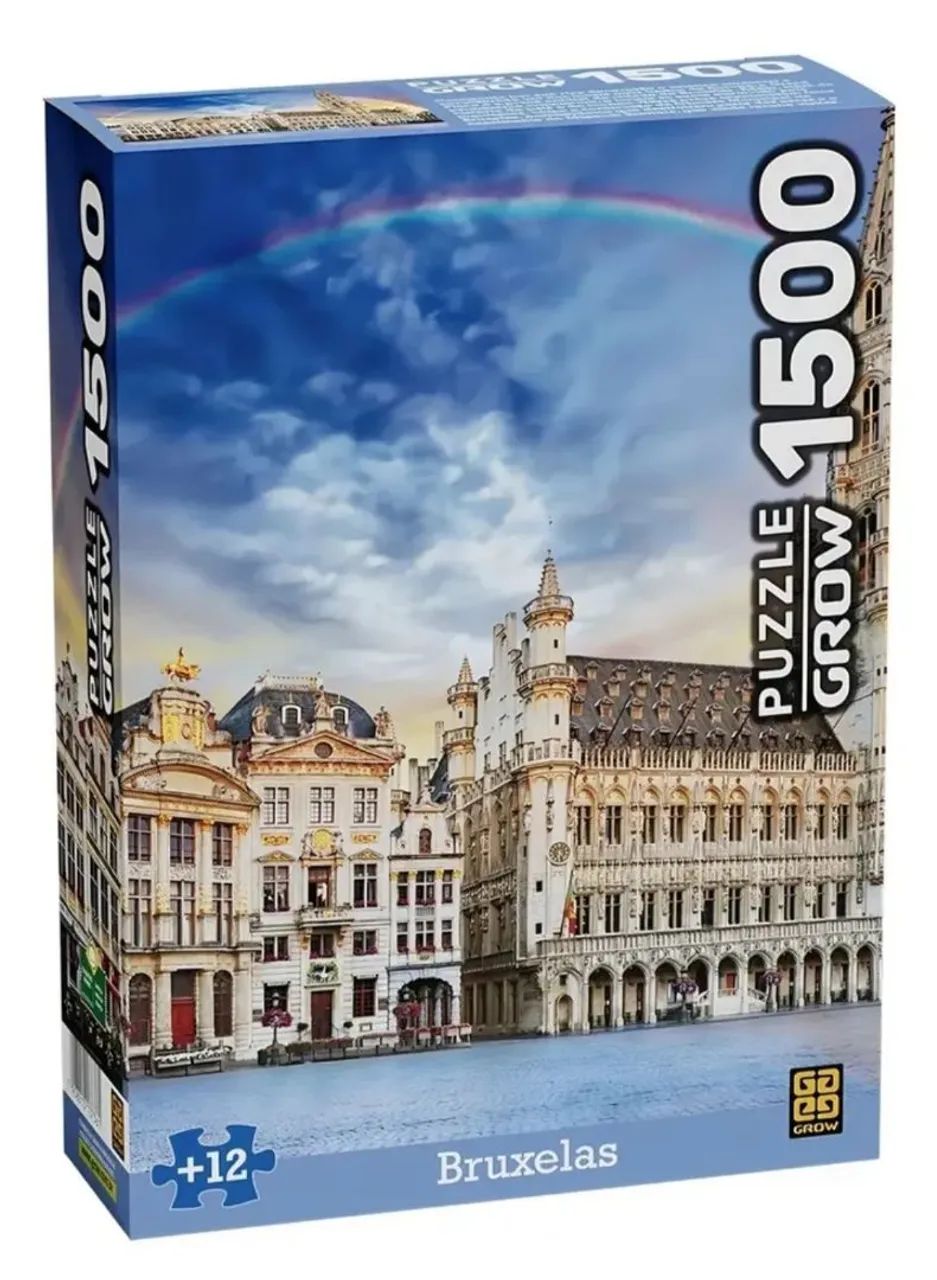 Quebra-cabeça Bruxelas, 1500 peças