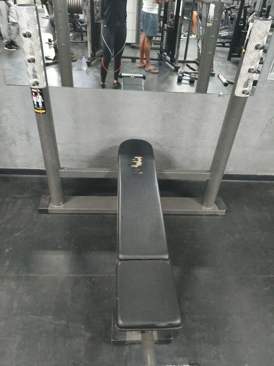 Supino reto livre