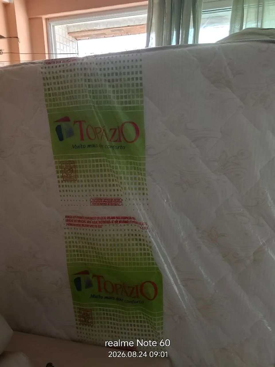 Colchão casal mola ensacada, novo.  - Foto 4