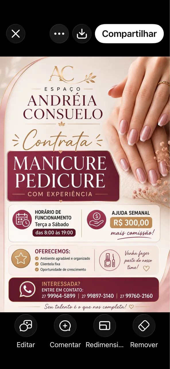 Manicure pedicure
