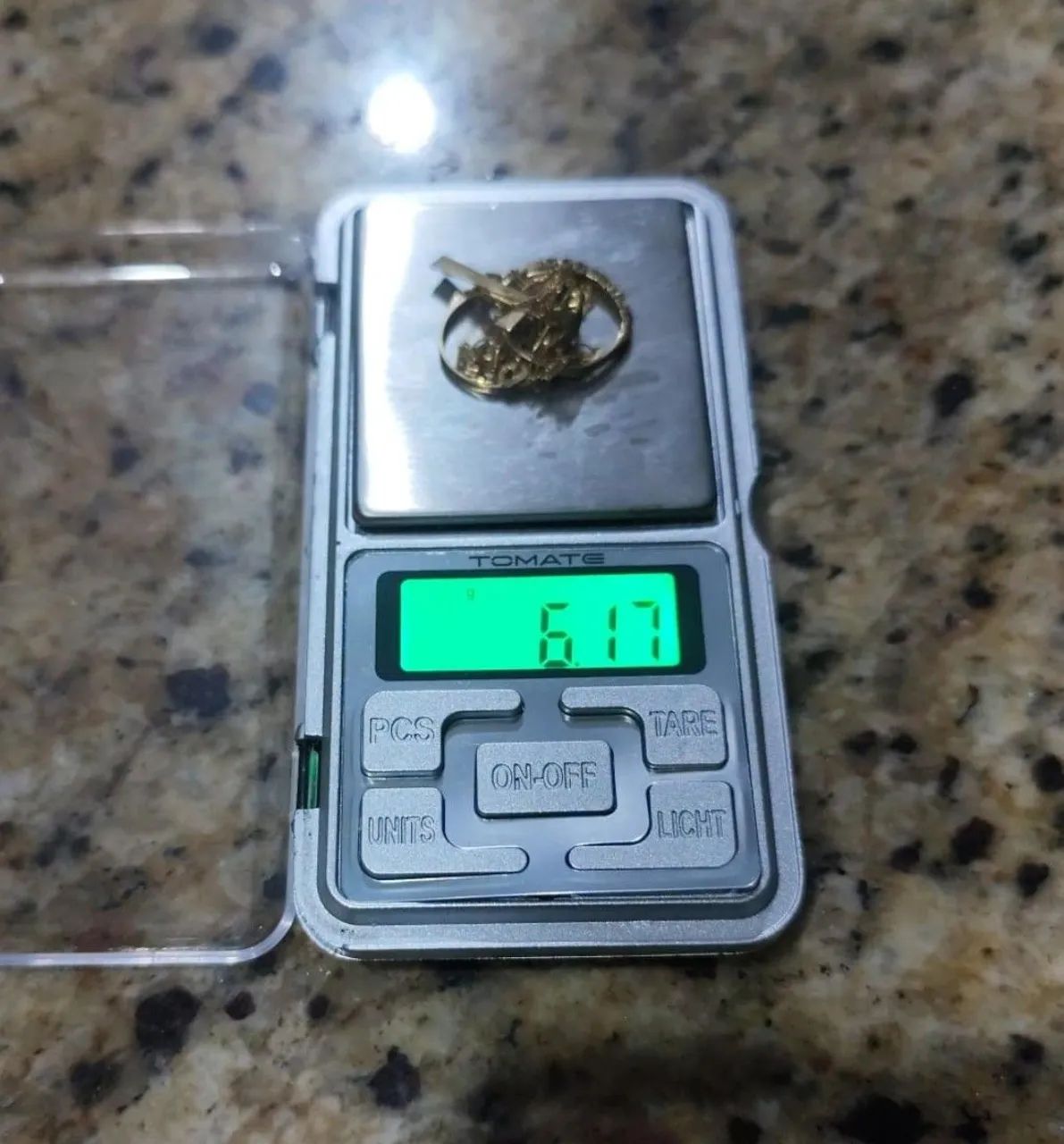 Correntinha e anéis em ouro 18k  - Foto 3