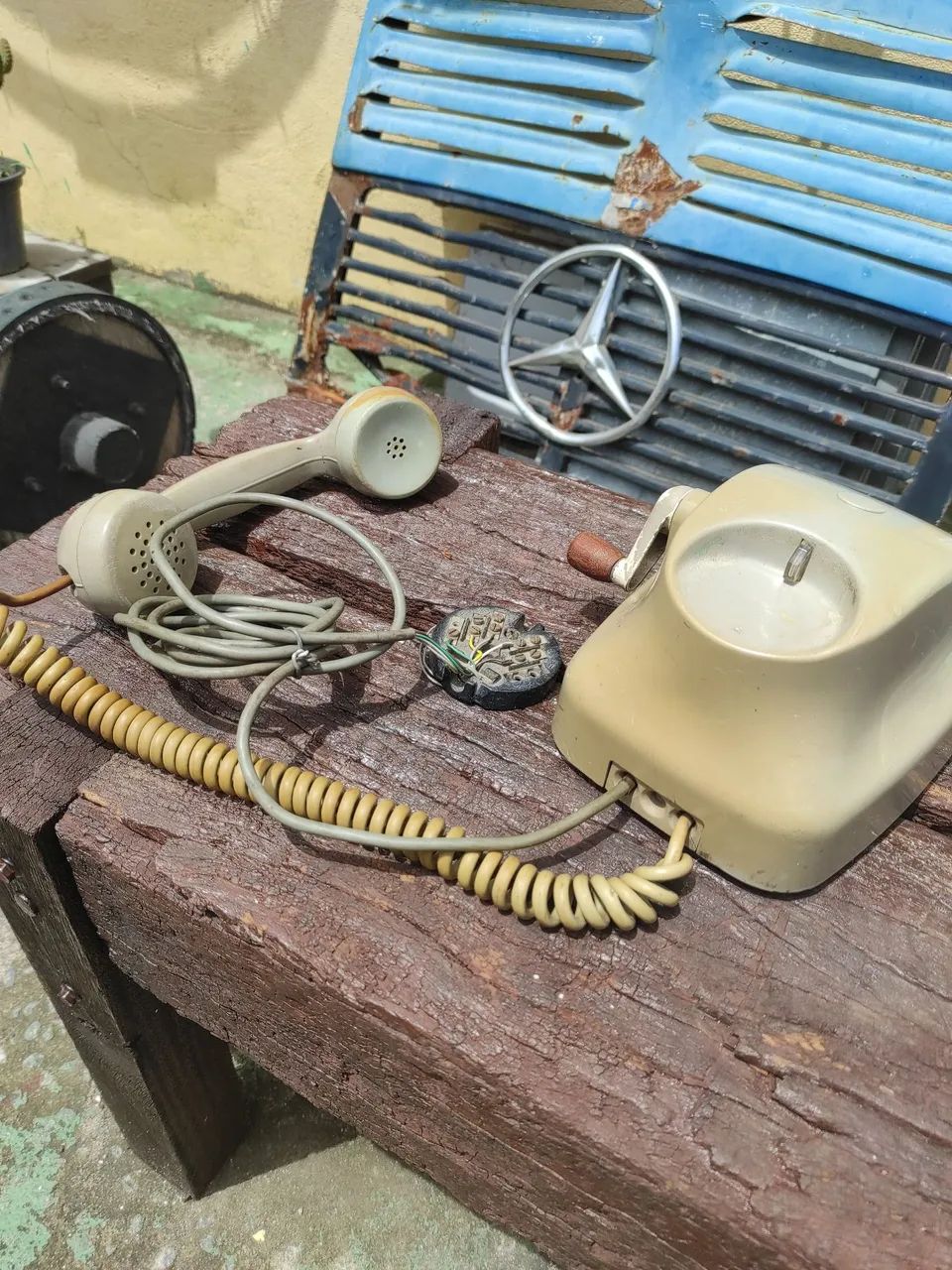 Telefone Antigo,Manivela: - Foto 4