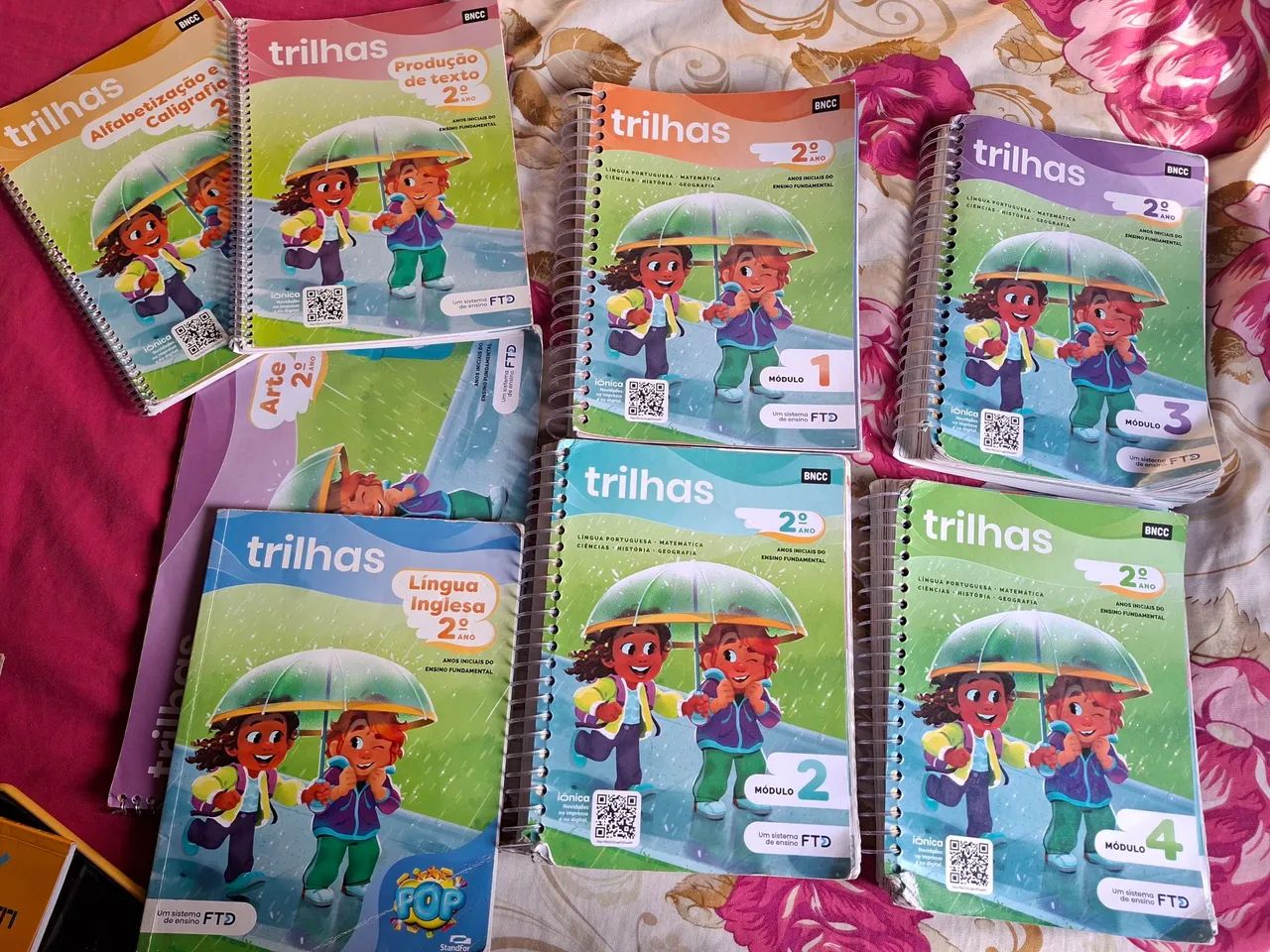 Livros trilhas ftd  2 ano 