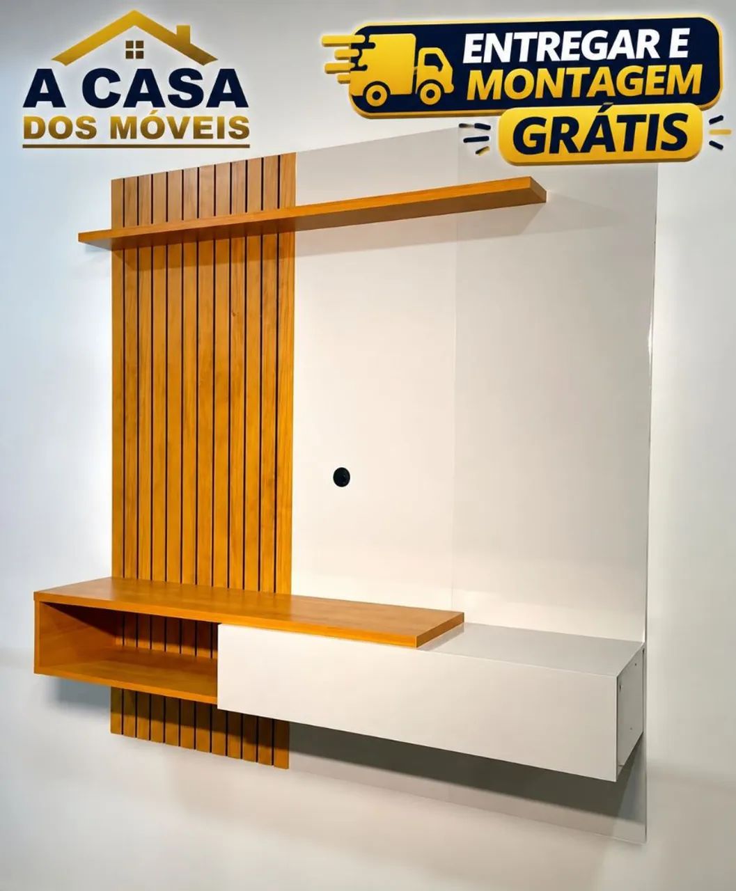 Painel Tito 1.50m Tv até 50 polegadas 