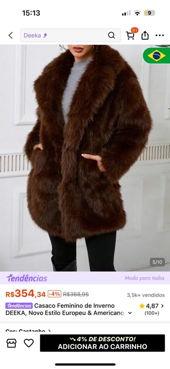 Roupa inverno 