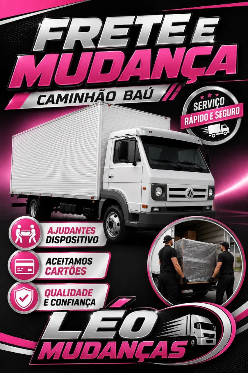 Mudança e Fretes Temos ajudantes 