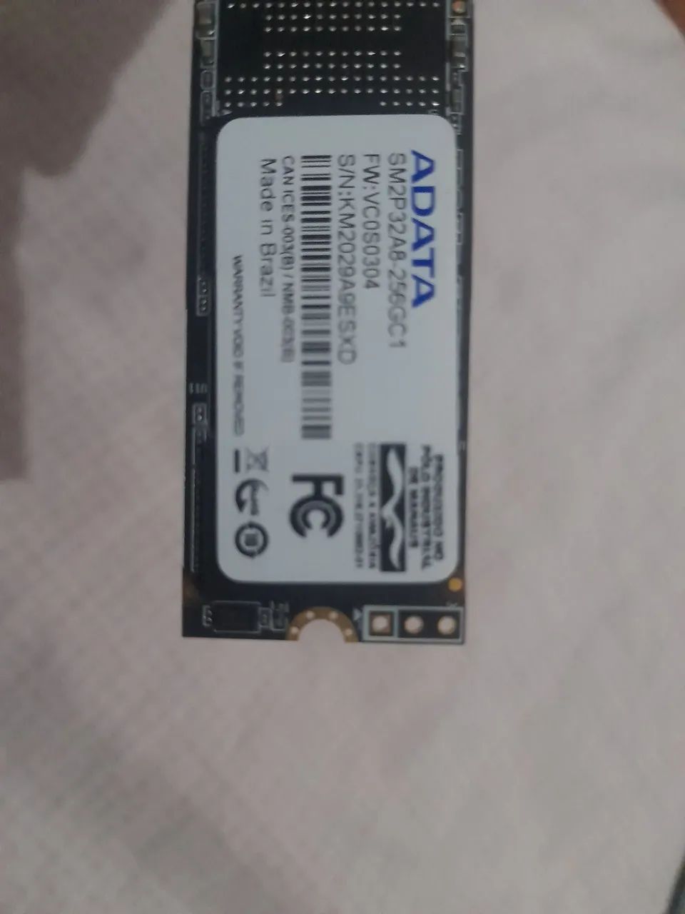 SSD NVME 256 ADATA