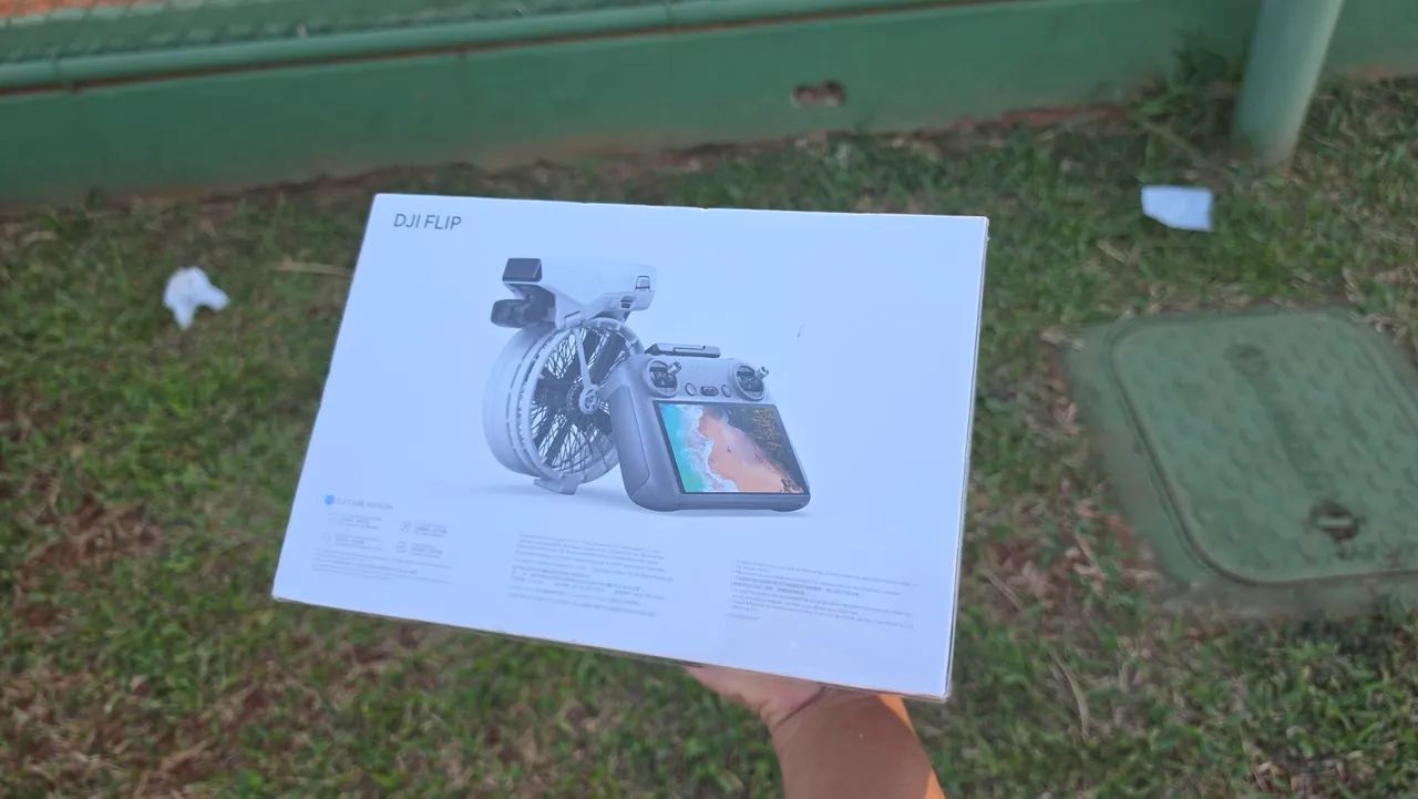 DJI Flip fly more combo na caixa!