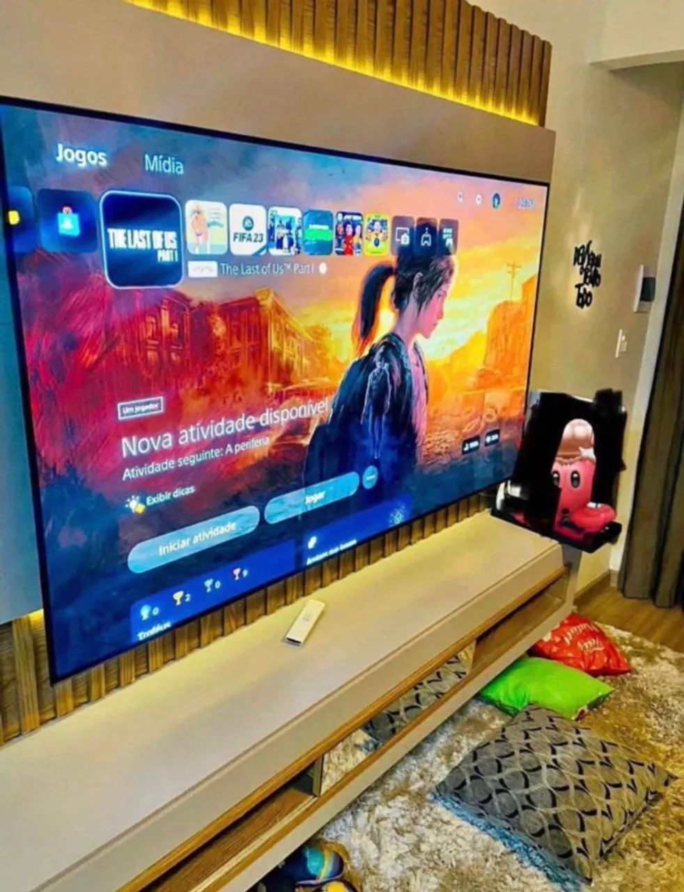 Televisão 75 polegadas smart 4k \ troco 