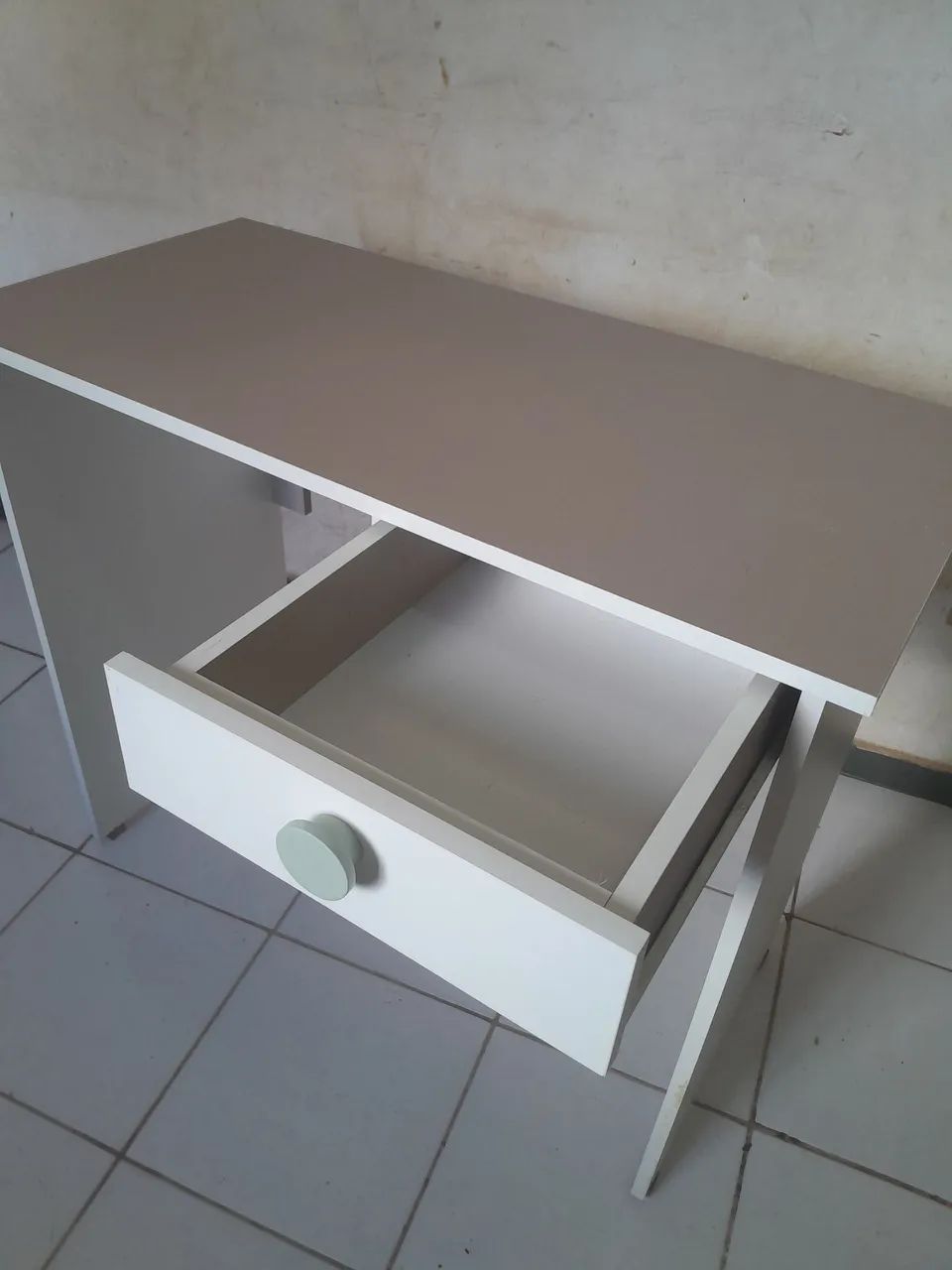 Escrivaninha p estudo e notebook com gaveta 
