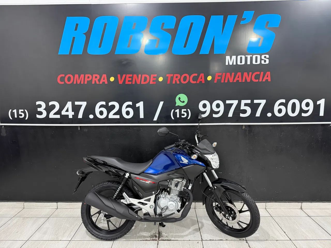 Honda Cg Start 160c 0km já documentada e emplacada 