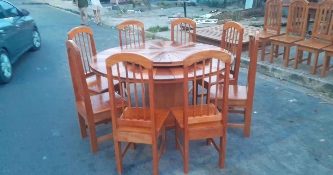 Mesa 8 lugares com trampo giratório  - Foto 2