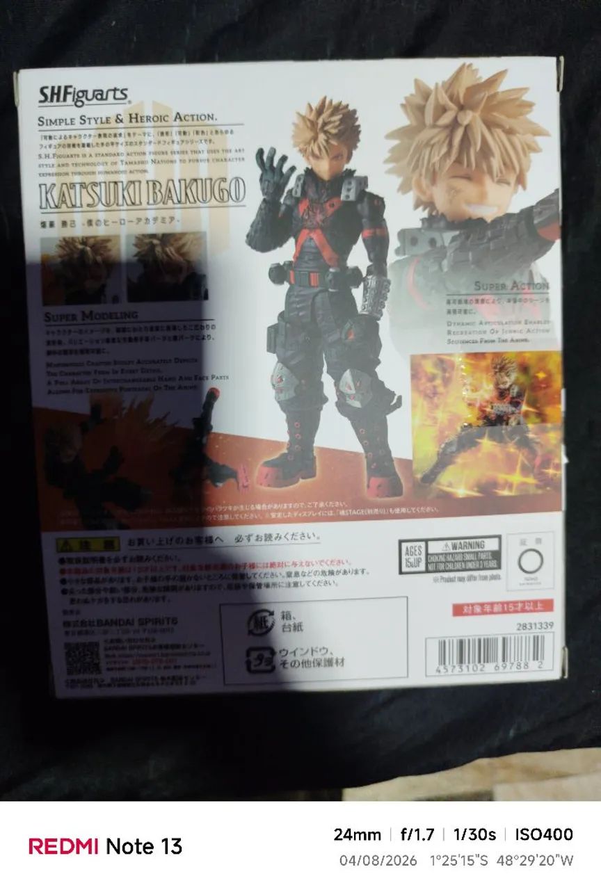 Bakugo the beginning sh figuart boku no hero  - Foto 4