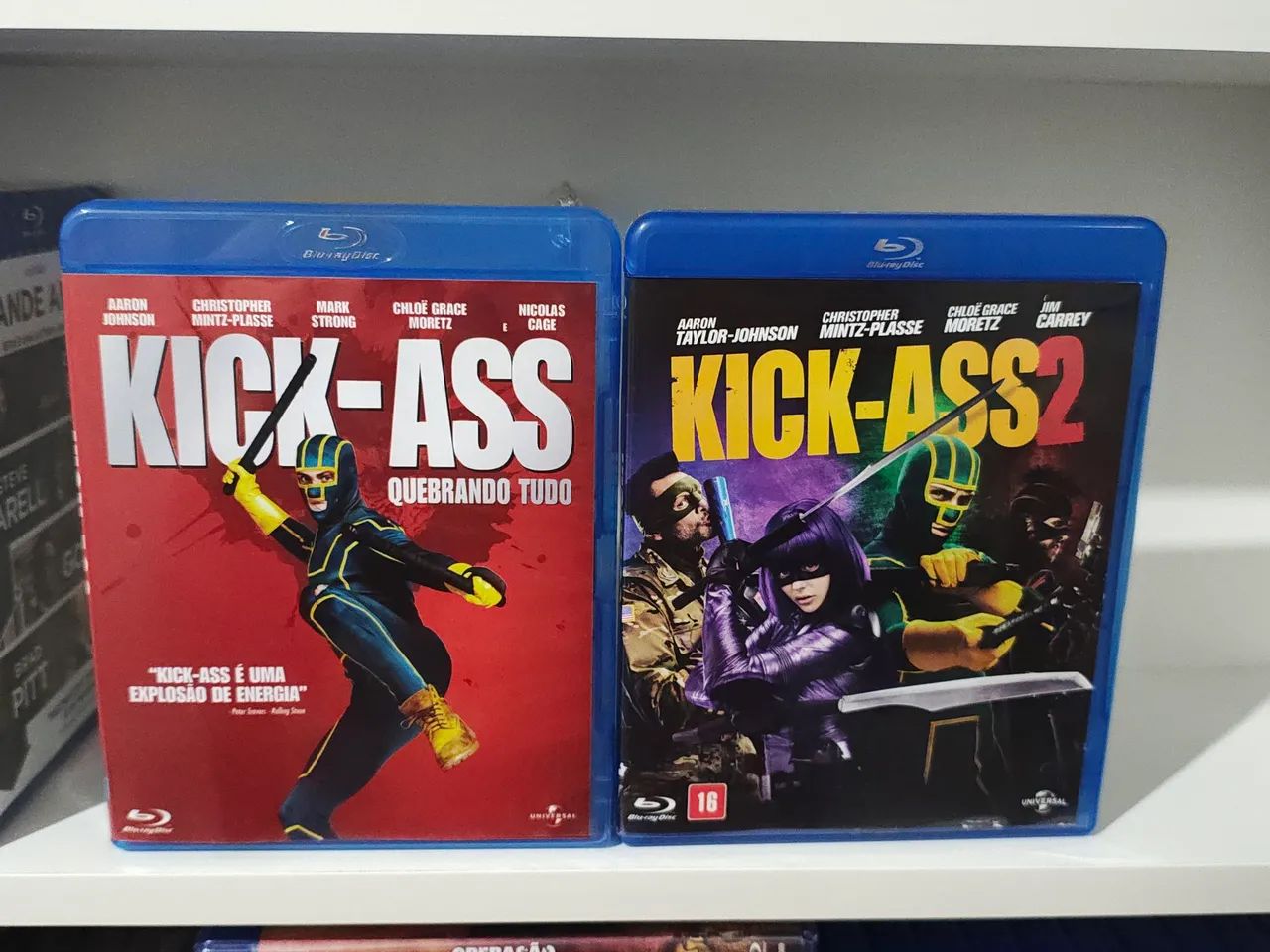 Kick - Ass 1 e 2, blu-ray original 