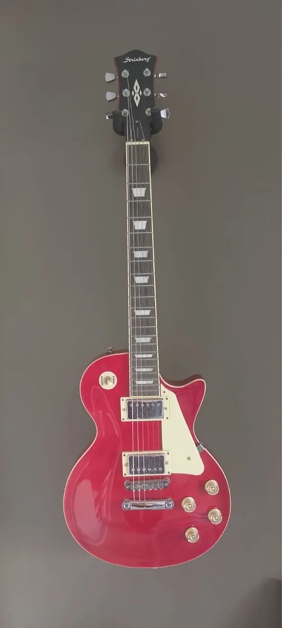 Guitarra strinberg e caixa amplificada sheldon - Foto 2