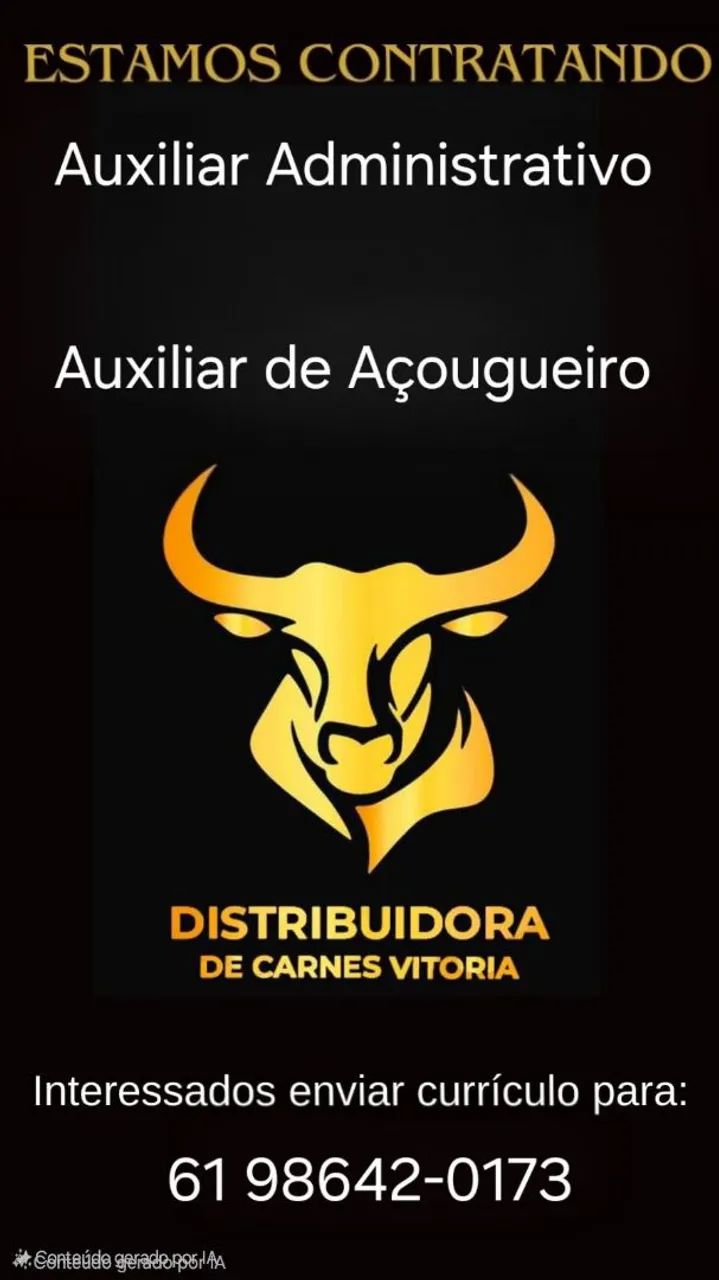 Açougue contrata para Ceilândia Sul