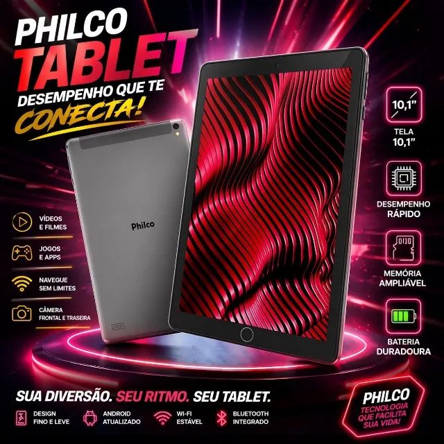 TABLET PHILCO 32GB 2GB RAM WIFI