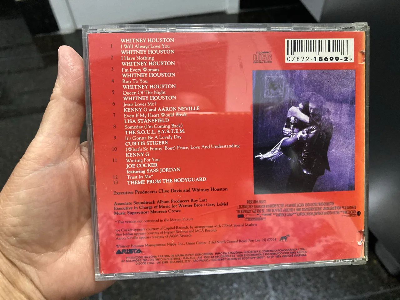 CD Whitney Houston O Guarda-costas  - Foto 2