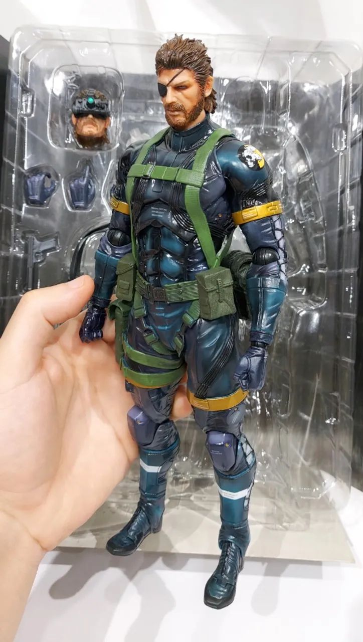 Play Arts Kai Metal Gear Solid V Ground Zeroes - Snake - Hobbies e