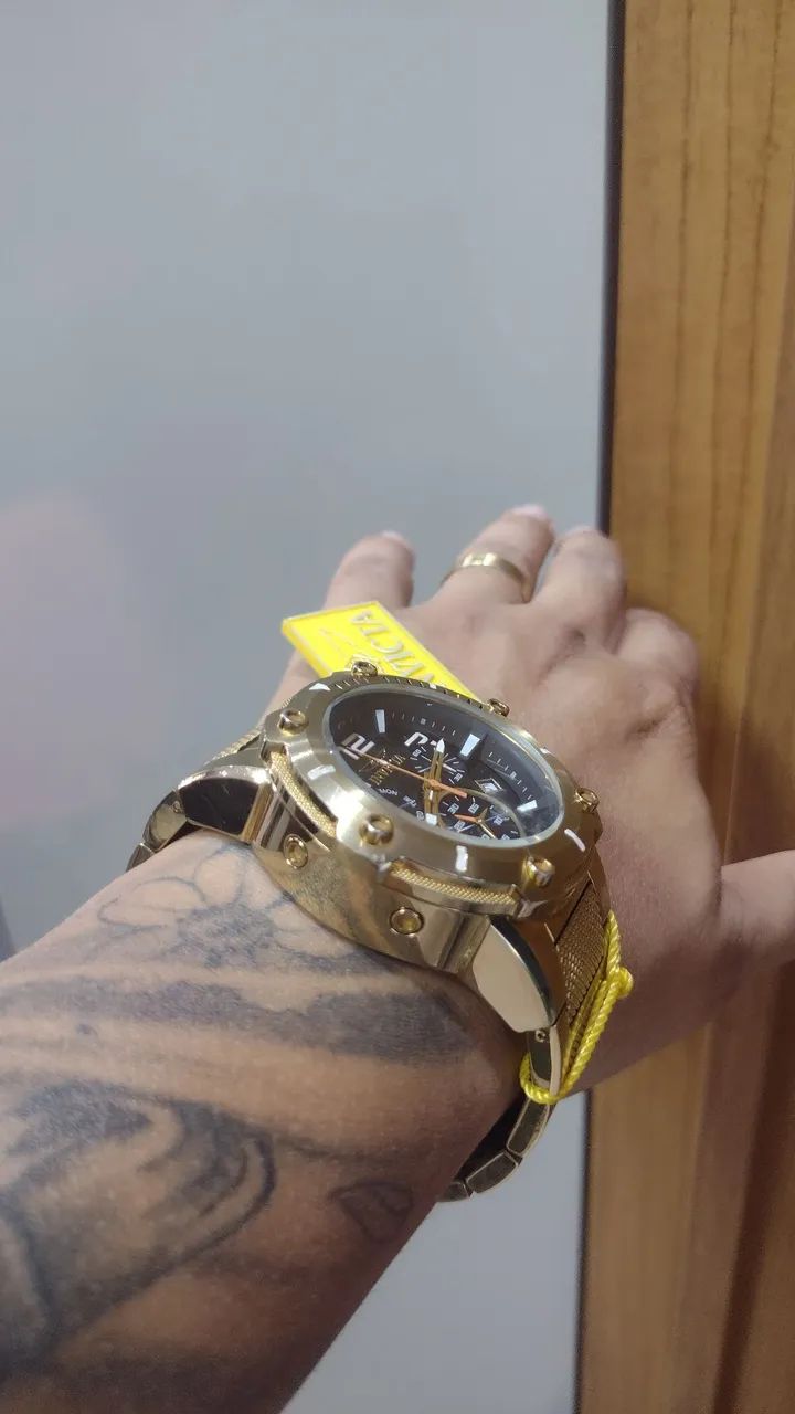 INVICTA SPEEDWAY CHRONOGRAPH 19530( SEMINOVO, ORIGINAL ) - Foto 5