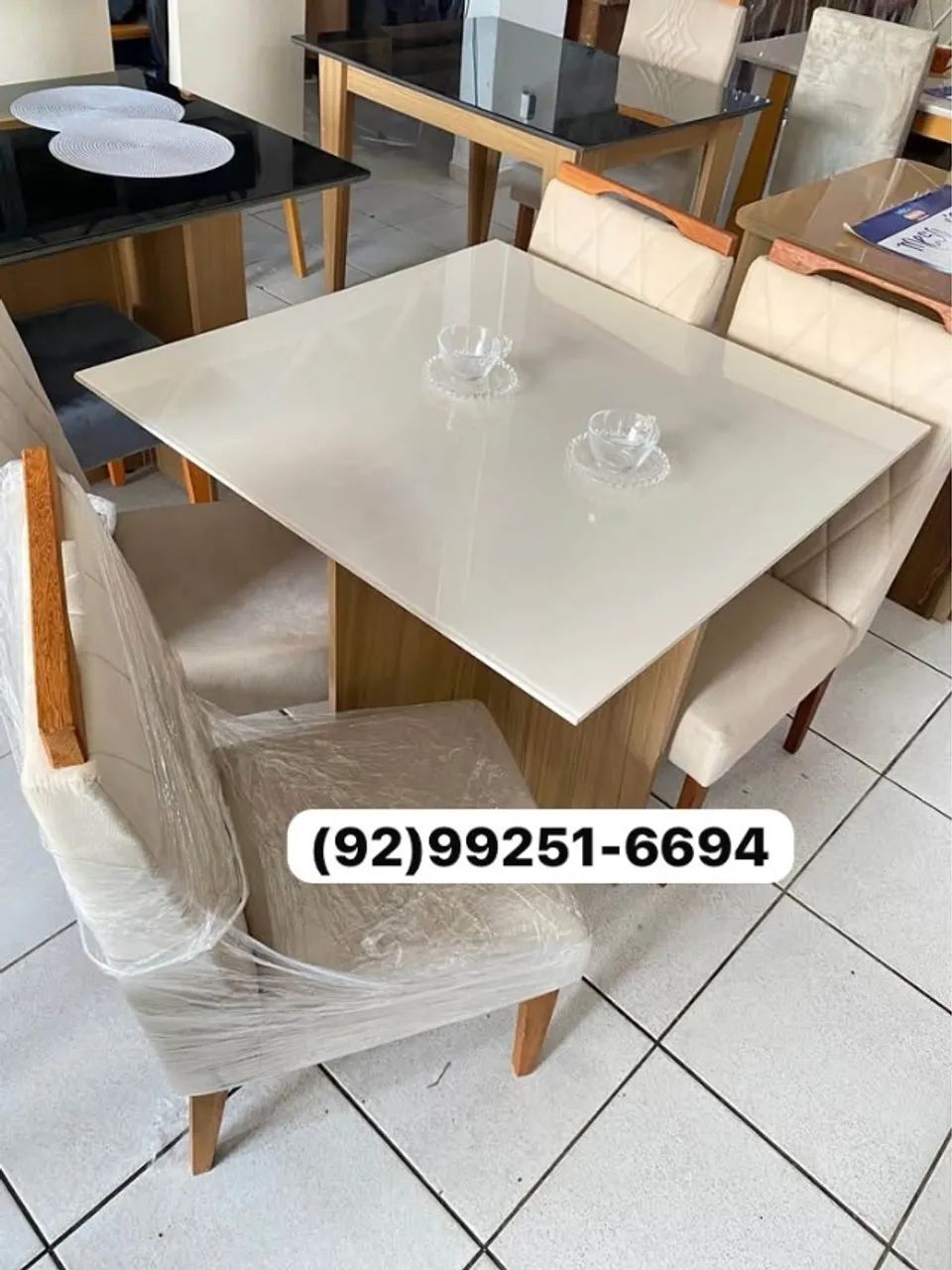 mesa de jantar 4 lugares promoção 