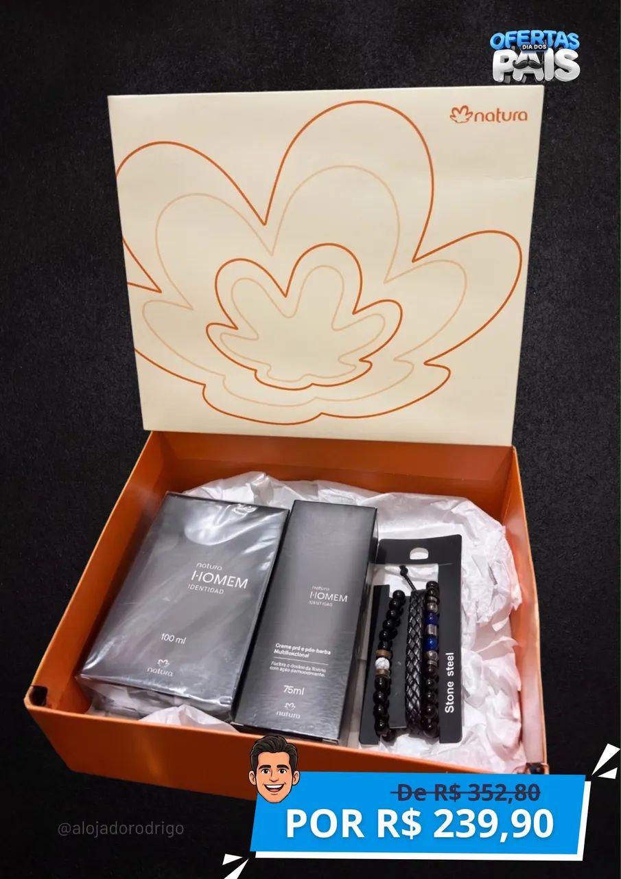 Kits Natura e Avon em Oferta - Presente Ideal para o Dia dos Pais - Foto 3