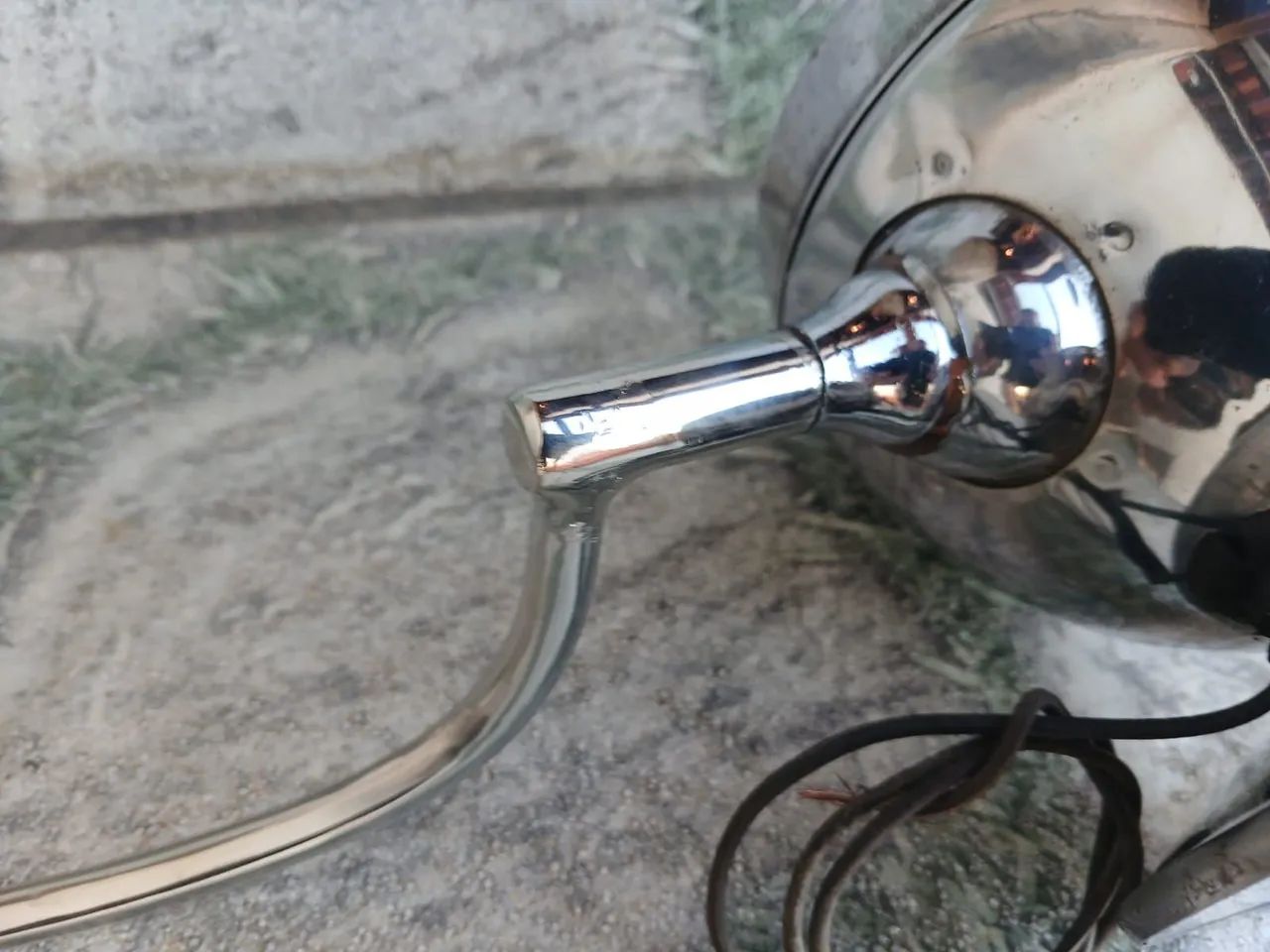 Farol retrovisor Fusca Kombi antiga - Foto 2