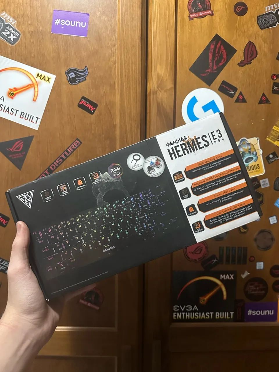 TECLADO GAMER GAMDIAS HERMES E3 - Foto 3