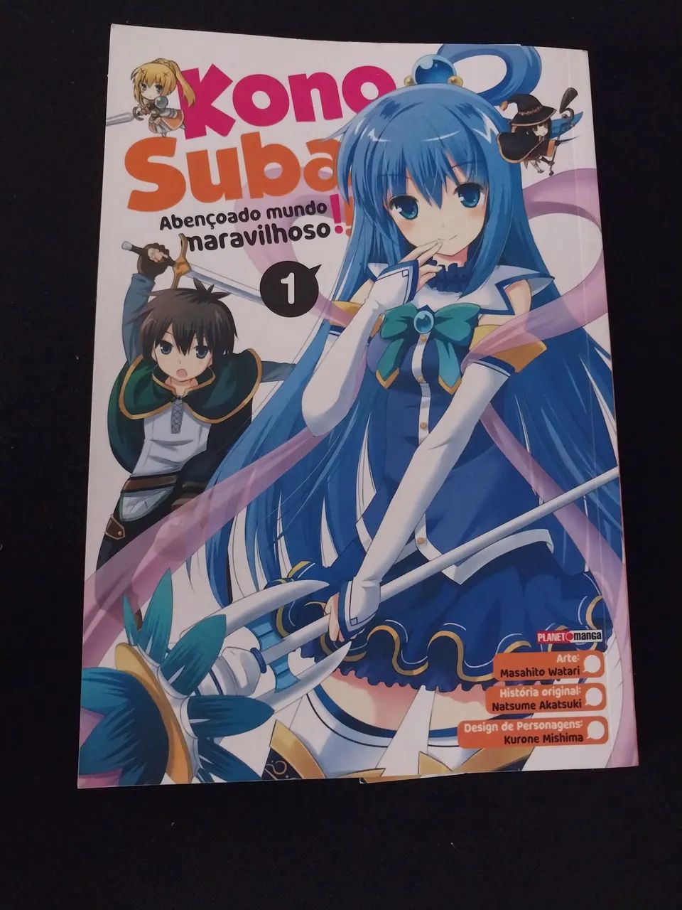 Vol 1 de Konosuba 