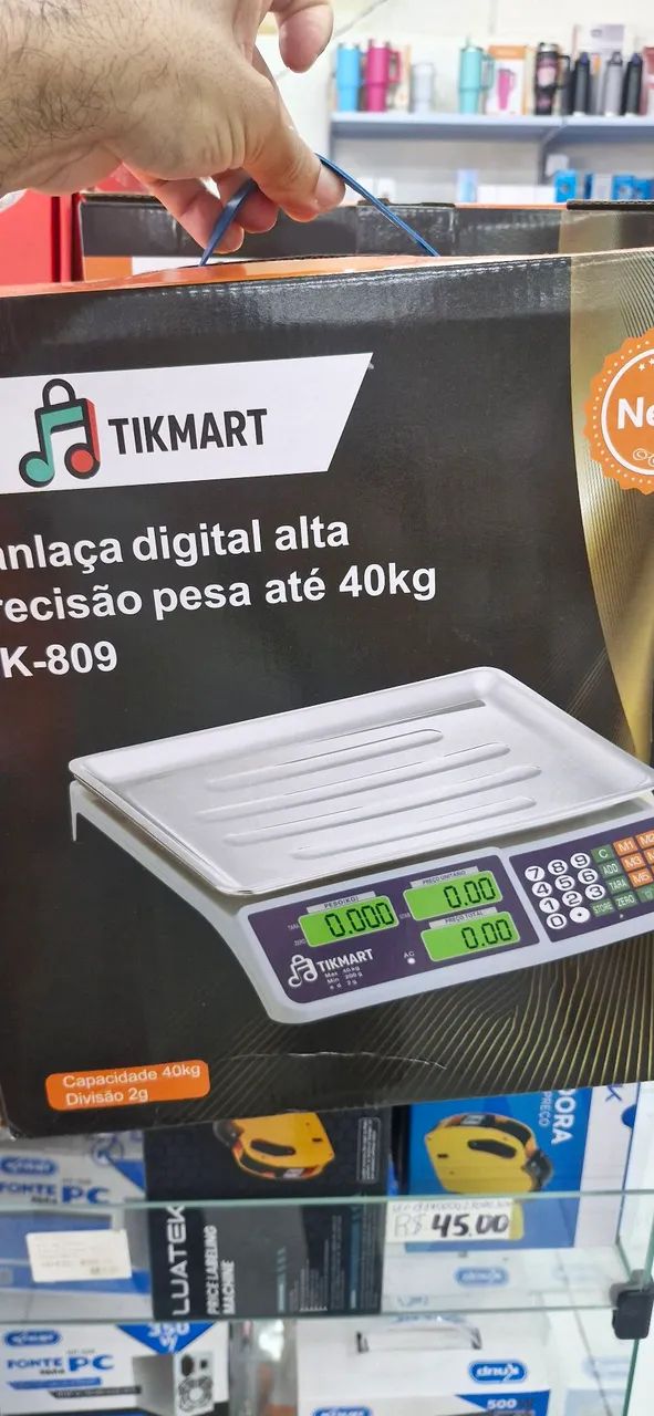 Balança comercial tikmart 40kg 