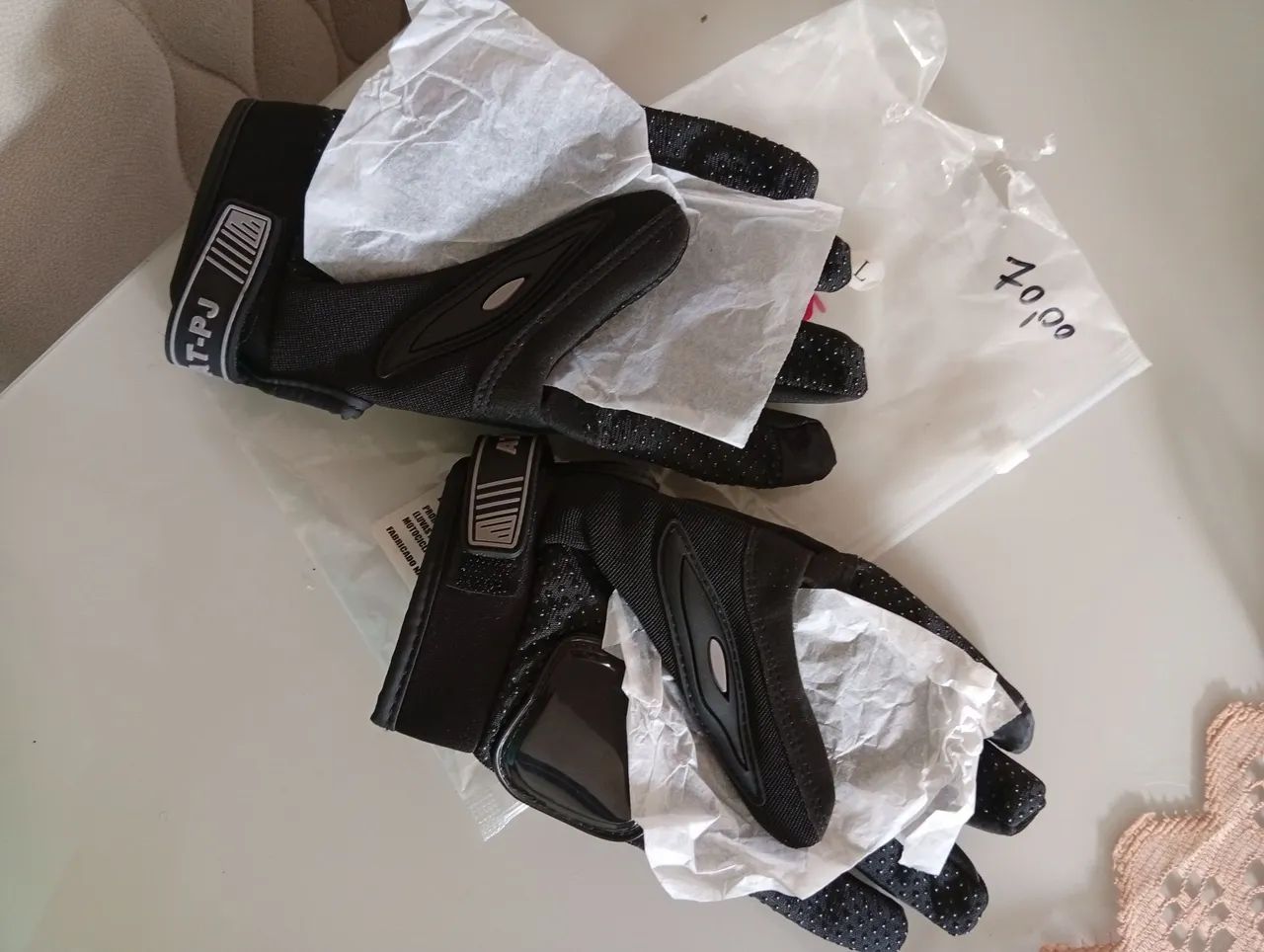 Luvas de motoqueiro  - Foto 2
