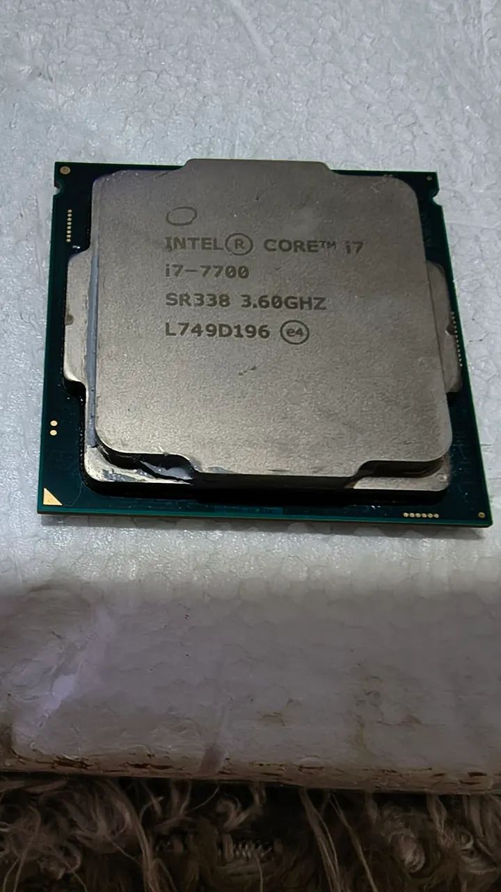 Processador CPU Intel core i7 7700 setima geração perfeito LGA1151
