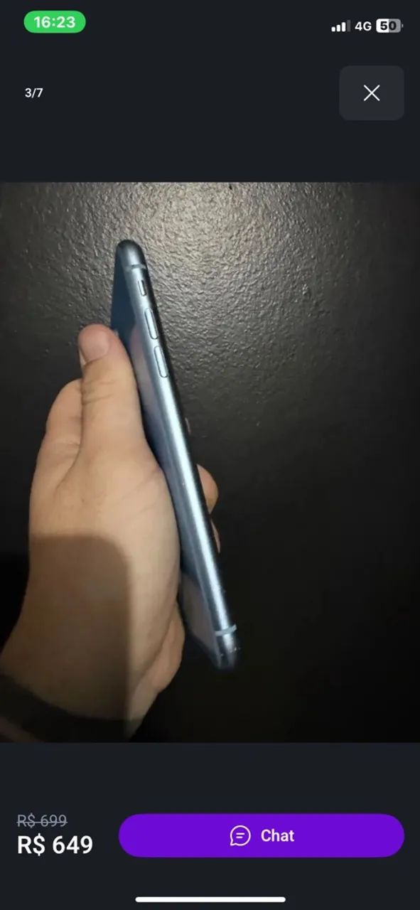 iPhone XR azul !64 gb  - Foto 2