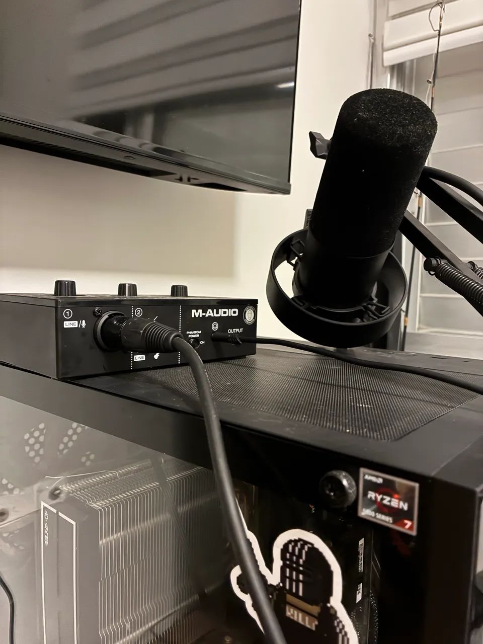 Kit Fifine + M Audio M Track Solo