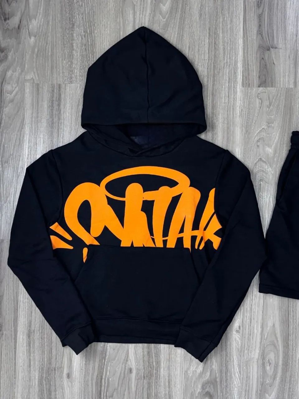 Conjunto Syna World Moletom - Black Orange - Foto 2