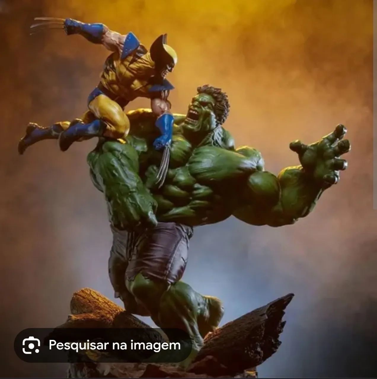 Estátua Sideshow Hulk Vs Wolverine Deluxe - Foto 3