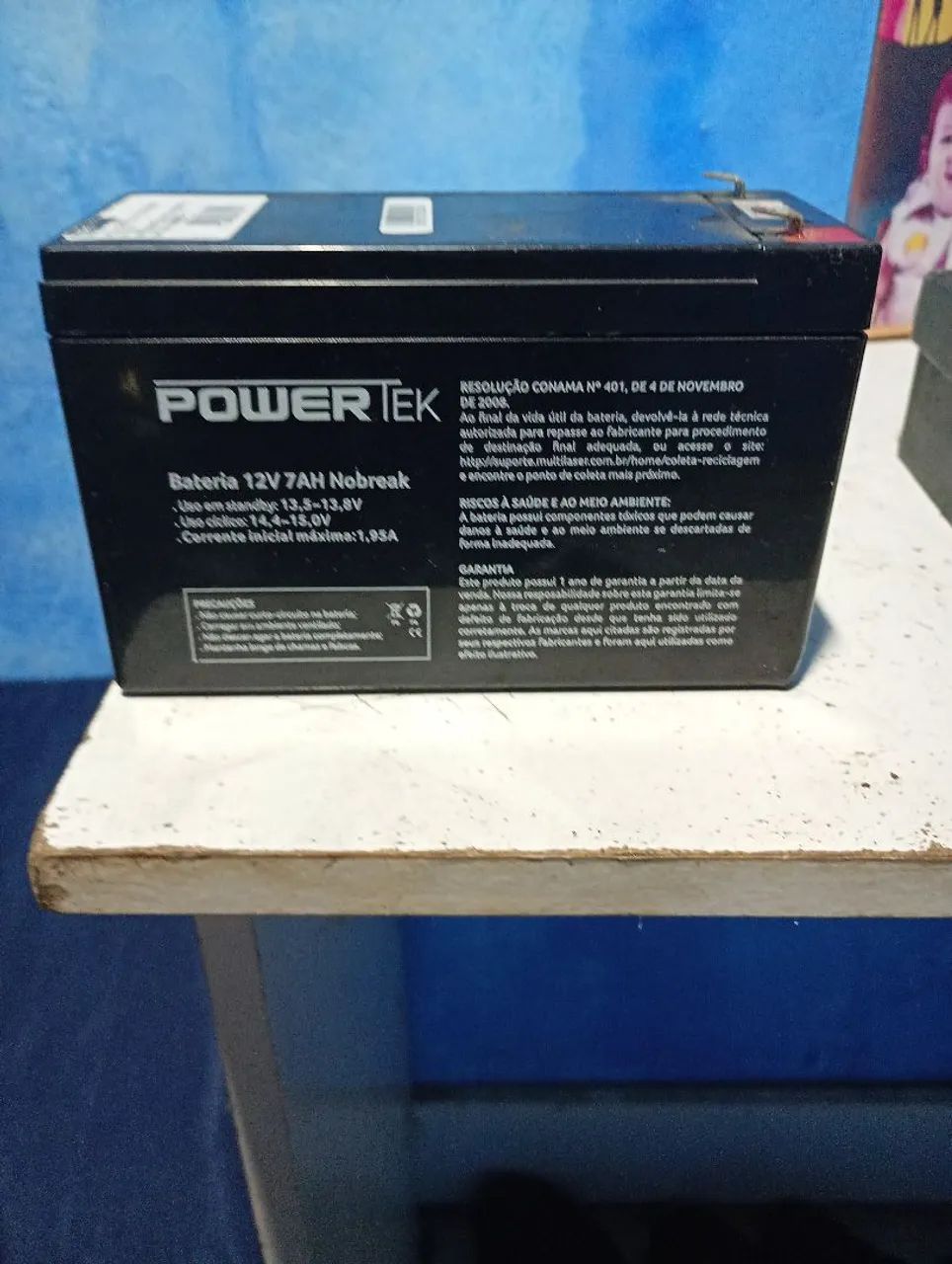 Informática, bateria para Nobrek e cpu