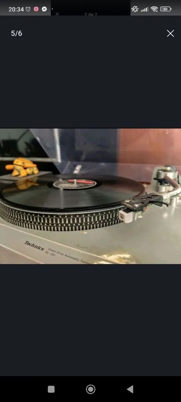 Toca Discos TECHNICS SL-D2 - Foto 5