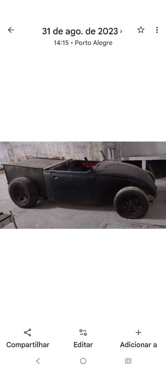 Volkswagen Buggy 1.6 8V Gasolina 2P Manual 1975