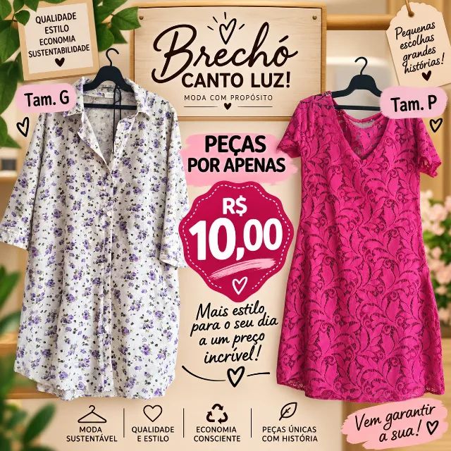 Roupas semi-novas