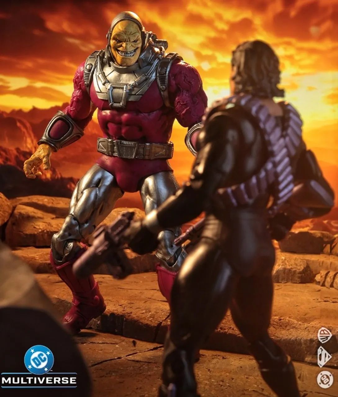 Superman Vs Mongul Mcfarlane Toys DC Multiverse - Lacrado - Foto 5