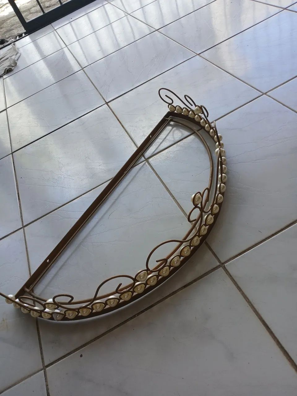 Dorcel dourado com pérolas  - Foto 3