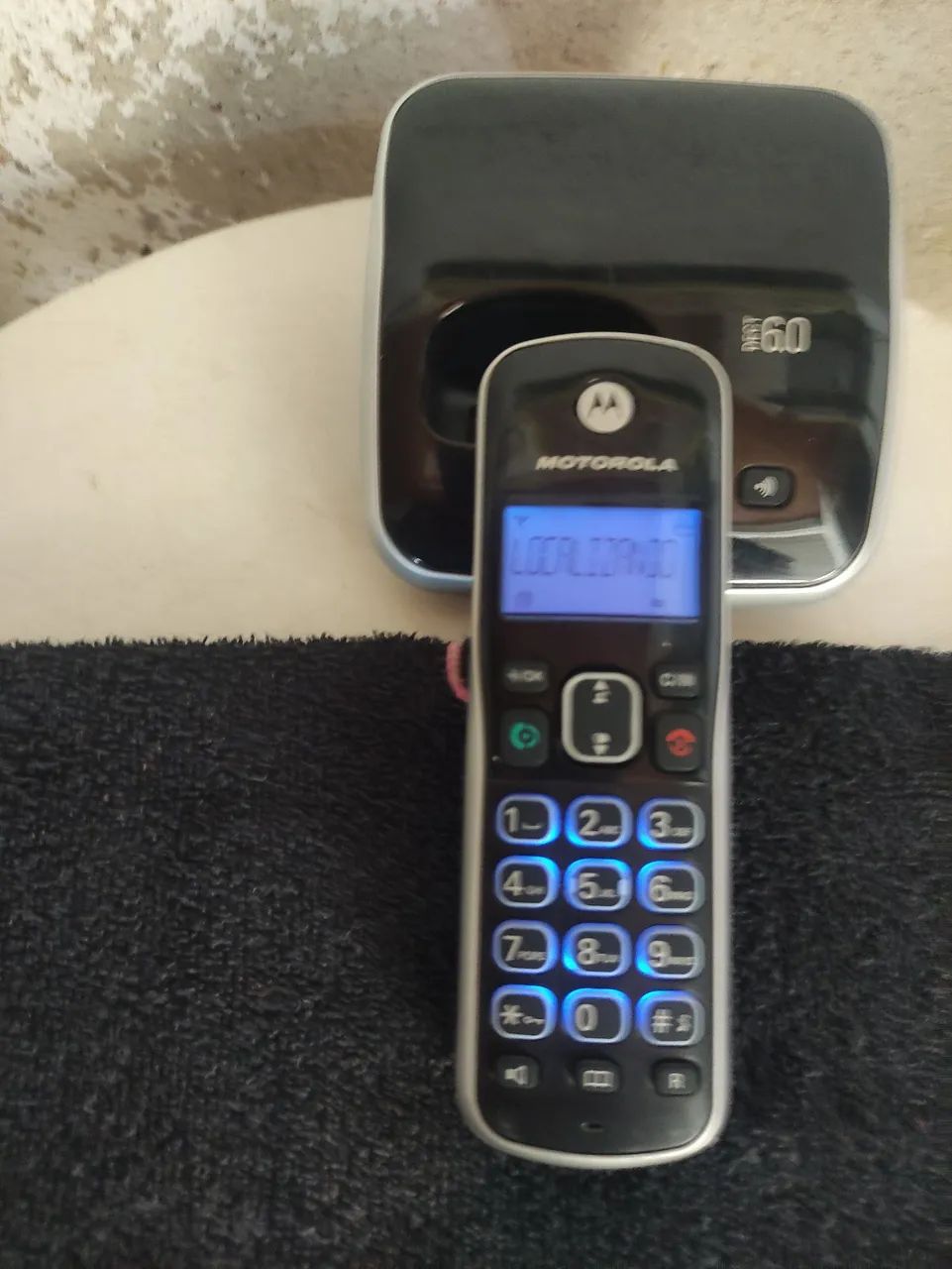 Telefone sem fio com secretaria eletrônico  - Foto 2